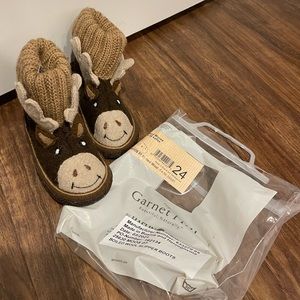 NWT Kids' Boiled Wool Slipper Boots Moose